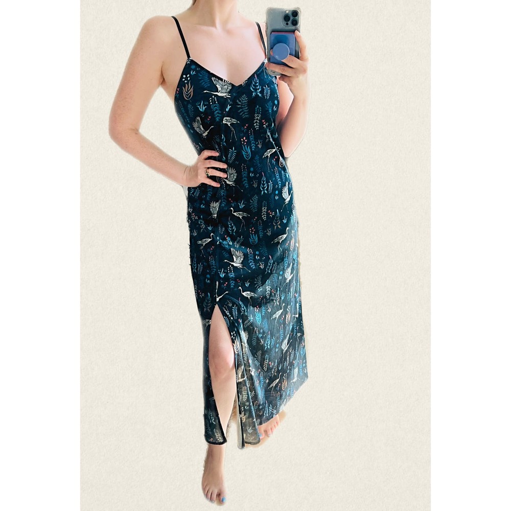 NWT Fresha Velvet Slip Dress small